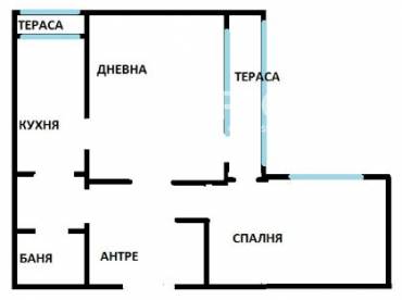 Двустаен апартамент, Варна, Левски, 663528, Снимка 1