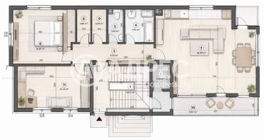 Тристаен апартамент, Варна, Център, 703528, Снимка 1