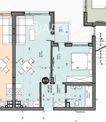 Двустаен апартамент, София, Люлин 5, 621531, Снимка 1