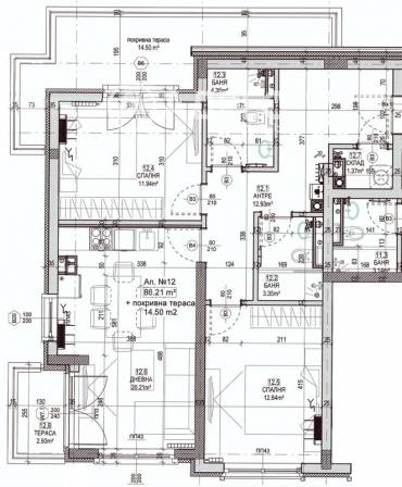 Тристаен апартамент, София, Кръстова вада, 641533, Снимка 1