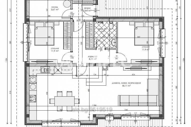 Къща/Вила, Черни връх, 632535, Снимка 12