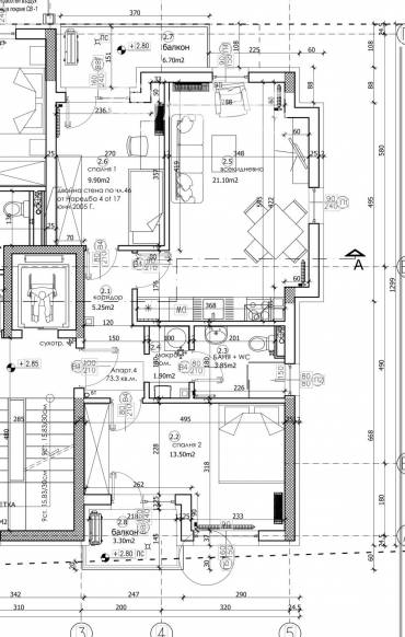 Тристаен апартамент, София, Бояна, 657536, Снимка 1