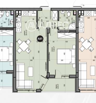 Двустаен апартамент, София, Люлин 5, 621537, Снимка 1