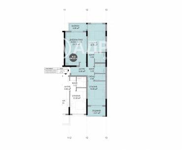 Тристаен апартамент, София, Дружба 2, 668541, Снимка 1