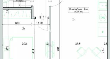 Двустаен апартамент, Варна, Кайсиева градина, 687544, Снимка 2