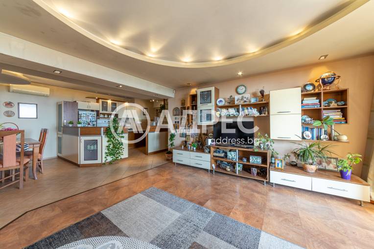 Тристаен апартамент, Варна, Чайка, 675545, Снимка 18