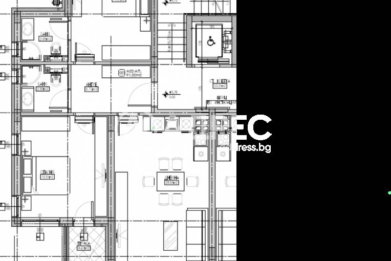 Тристаен апартамент, Мрамор, 685546, Снимка 3