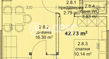 Двустаен апартамент, Варна, Младост 1, 671549, Снимка 2