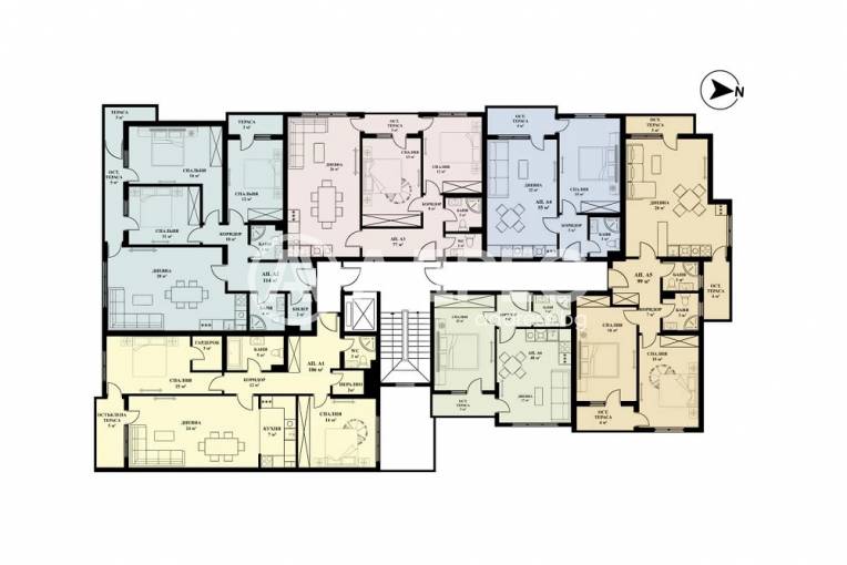 Тристаен апартамент, София, Люлин 5, 585552, Снимка 4