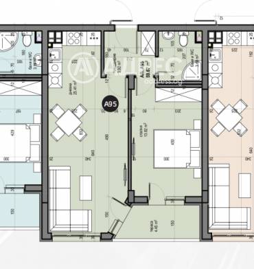 Двустаен апартамент, София, Люлин 5, 621552, Снимка 1