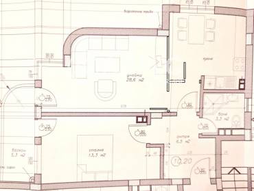 Тристаен апартамент, София, Студентски град, 681553, Снимка 1