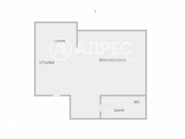Тристаен апартамент, Варна, Окръжна болница, 700557, Снимка 1