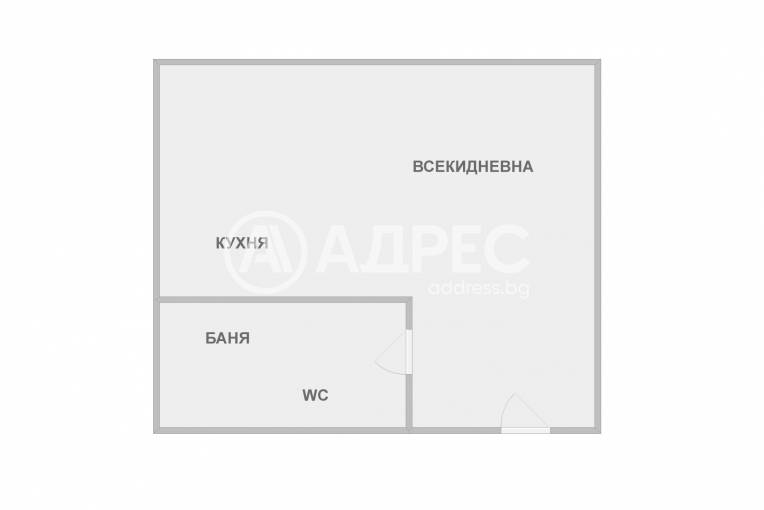 Едностаен апартамент, Варна, Операта, 681560, Снимка 13