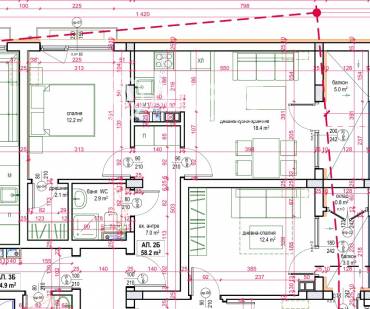 Двустаен апартамент, Бургас, Меден рудник - зона В, 684562, Снимка 1