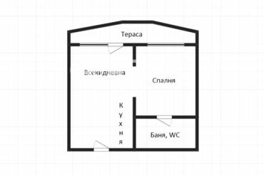 Двустаен апартамент, Бургас, Сарафово, 699562, Снимка 1