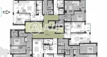 Двустаен апартамент, Варна, Изгрев, 660563, Снимка 2