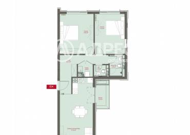 Тристаен апартамент, София, Манастирски ливади - изток, 668563, Снимка 1