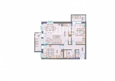 Тристаен апартамент, София, Овча купел, 701563, Снимка 1