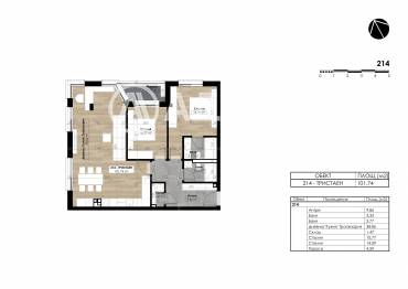 Тристаен апартамент, София, Витоша, 680567, Снимка 1