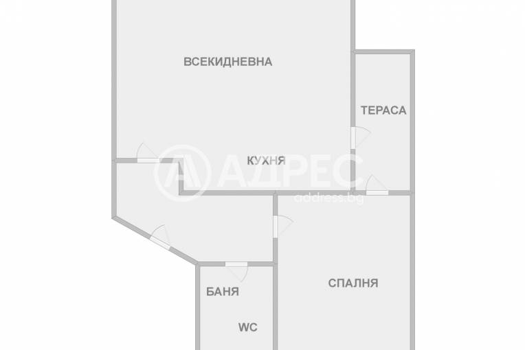 Двустаен апартамент, Варна, Възраждане 3, 690568, Снимка 5