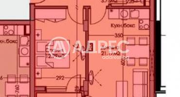 Двустаен апартамент, Бургас, Мадика, 665569, Снимка 2