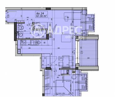 Двустаен апартамент, София, Павлово, 687569, Снимка 1