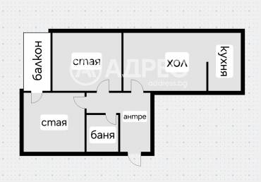 Тристаен апартамент, София, Люлин 7, 623570, Снимка 1