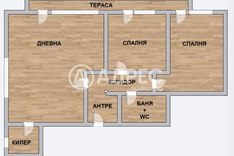 Тристаен апартамент, Варна, Аспарухово, 661573, Снимка 3