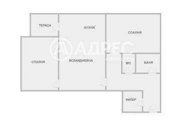 Тристаен апартамент, Варна, к.к. Св.Св. Константин и Елена, 632576, Снимка 1