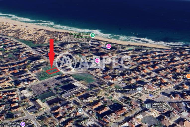 Парцел/Терен, Приморско, 658579, Снимка 1