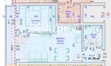 Двустаен апартамент, Варна, Възраждане 1, 661579, Снимка 1