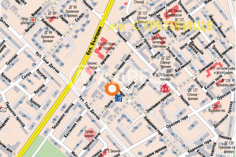 Двустаен апартамент, София, Стрелбище, 690579, Снимка 9