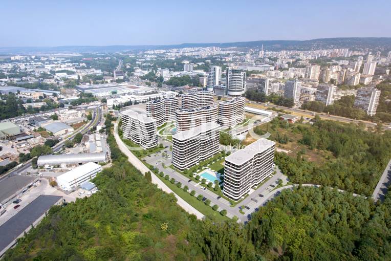 Многостаен апартамент, Варна, Гранд Мол Варна, 619580, Снимка 6