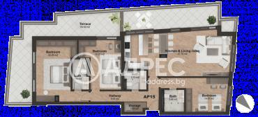 Многостаен апартамент, София, Хладилника, 657583, Снимка 1