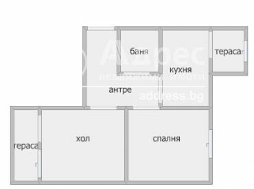 Двустаен апартамент, Стара Загора, Железник- изток, 602584, Снимка 1