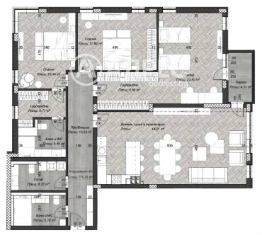 Многостаен апартамент, София, Център, 670584, Снимка 1