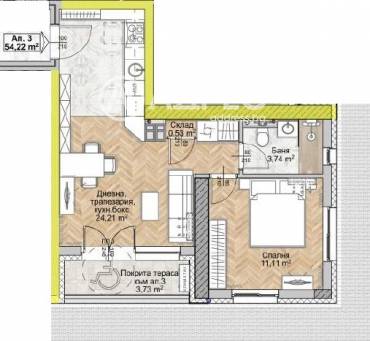 Двустаен апартамент, София, Люлин 8, 675586, Снимка 1