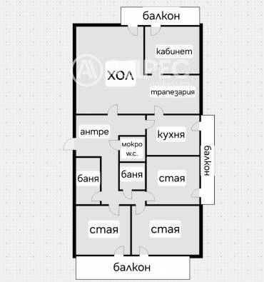 Многостаен апартамент, София, Изгрев, 702586, Снимка 1