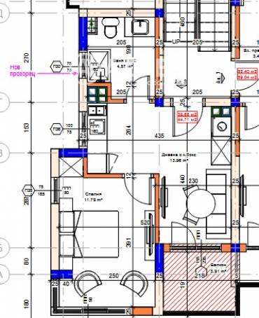 Двустаен апартамент, Варна, м-ст Акчелар, 659587, Снимка 1