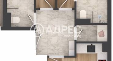 Тристаен апартамент, Пловдив, Кършияка, 680587, Снимка 2