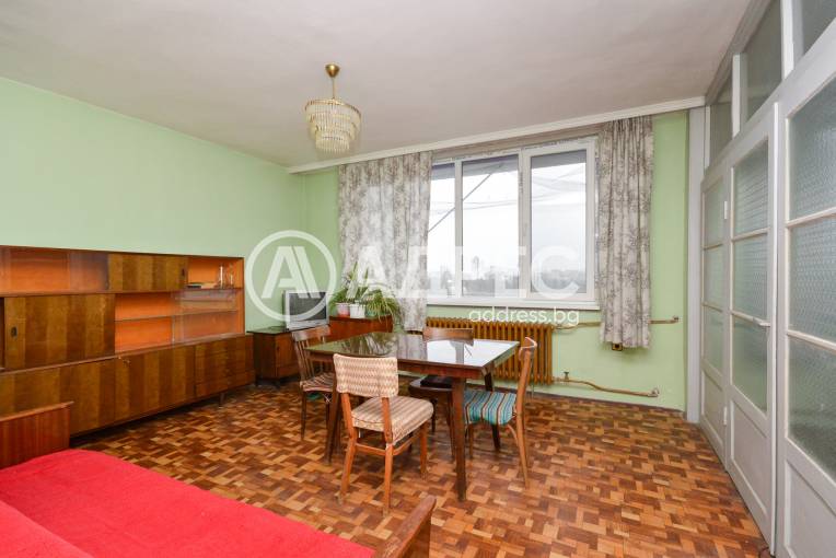 Тристаен апартамент, Бургас, Славейков, 688587, Снимка 1