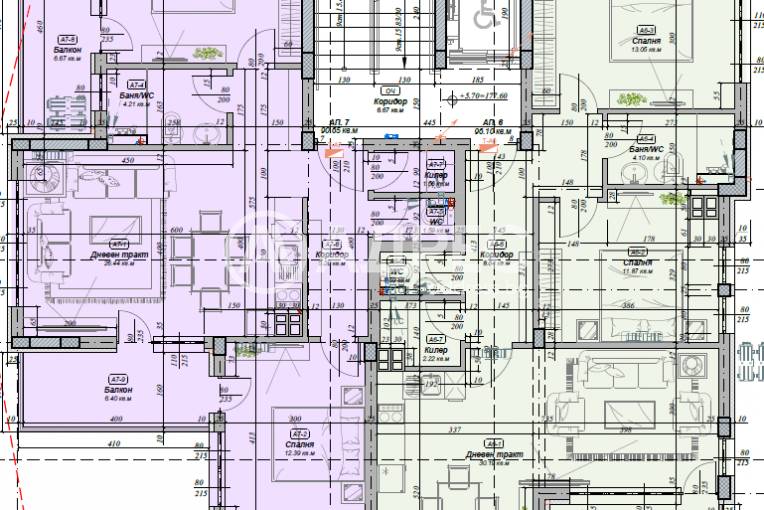 Тристаен апартамент, Варна, м-ст Акчелар, 690591, Снимка 9
