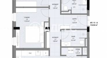 Многостаен апартамент, София, Овча купел, 671592, Снимка 2