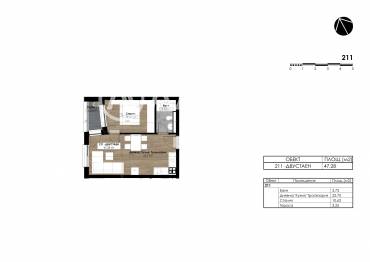 Двустаен апартамент, София, Витоша, 680592, Снимка 1