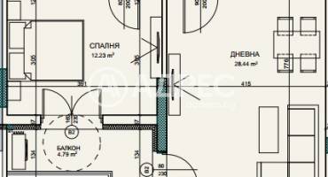 Двустаен апартамент, София, Горна Баня, 696593, Снимка 4
