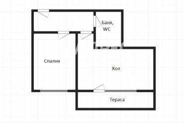 Двустаен апартамент, Бургас, Меден рудник - зона В, 622595, Снимка 1