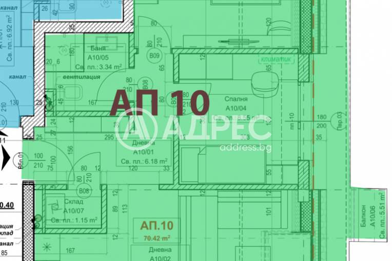 Тристаен апартамент, София, Овча купел, 623595, Снимка 2