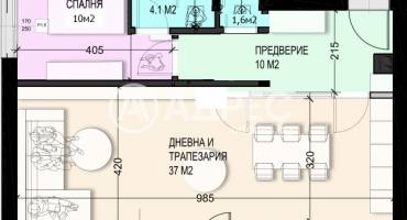 Многостаен апартамент, Панчарево, м. Детски град, 690596, Снимка 1