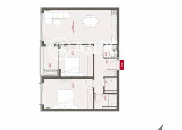 Тристаен апартамент, София, Манастирски ливади - изток, 668598, Снимка 1