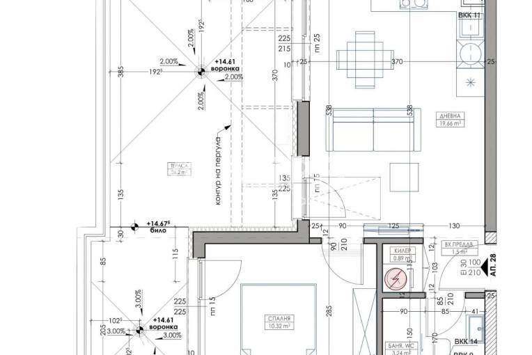 Двустаен апартамент, Варна, Владислав Варненчик, 669598, Снимка 2